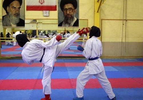 اعزام تیم کاراته بانوان به مسابقات کاپ ایران زمین