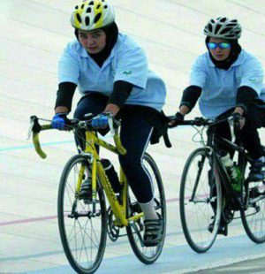 مسابقات دوچرخه سواری ویژه بانوان