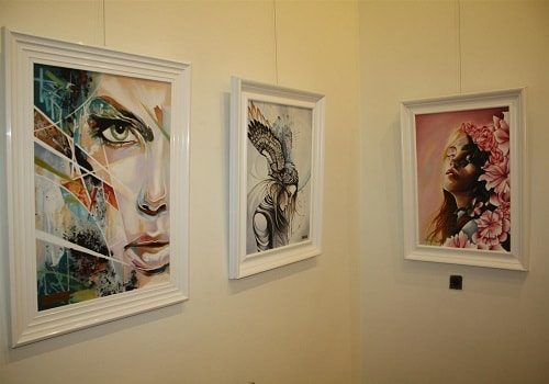 آثار هنرمندان سمنانی در نمایشگاه نگارخانه سعدآباد تهران