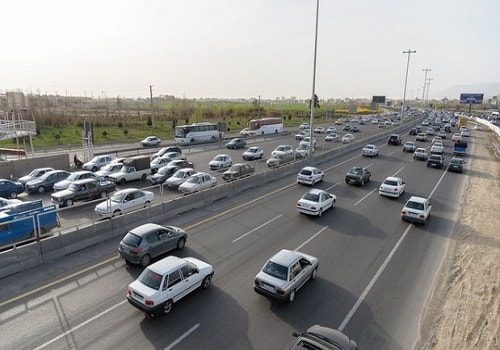 ترافیک نیمه سنگین در جاده‌های استان سمنان