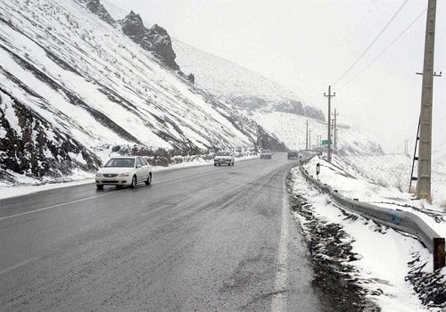 لغزندگی جاده‌های استان سمنان