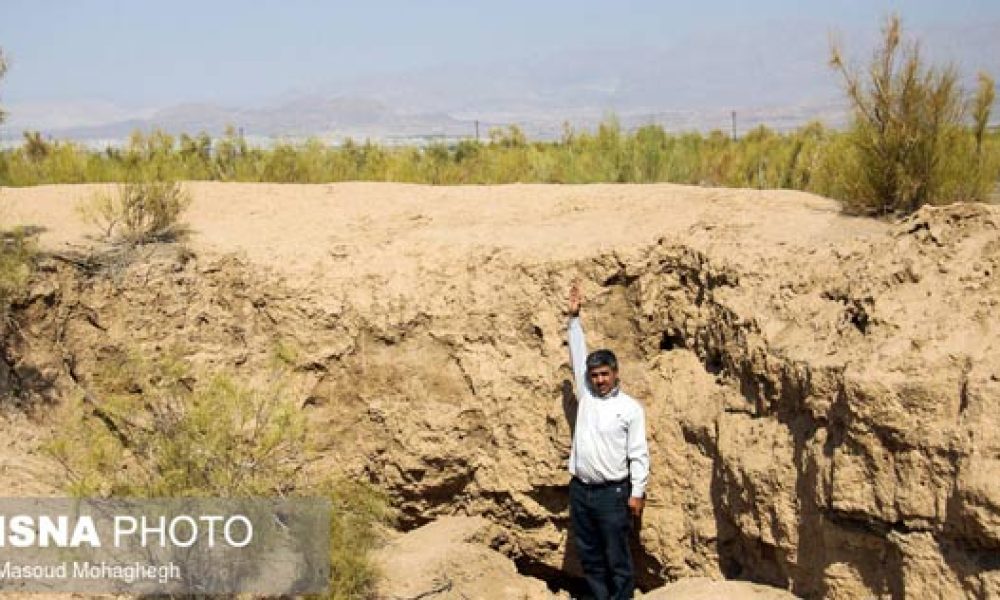 بحران فرونشست زمین در استان سمنان در حال گسترش است