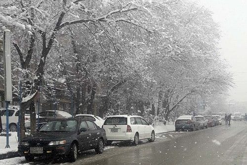 برف و باران سمنان را فرا می گیرد