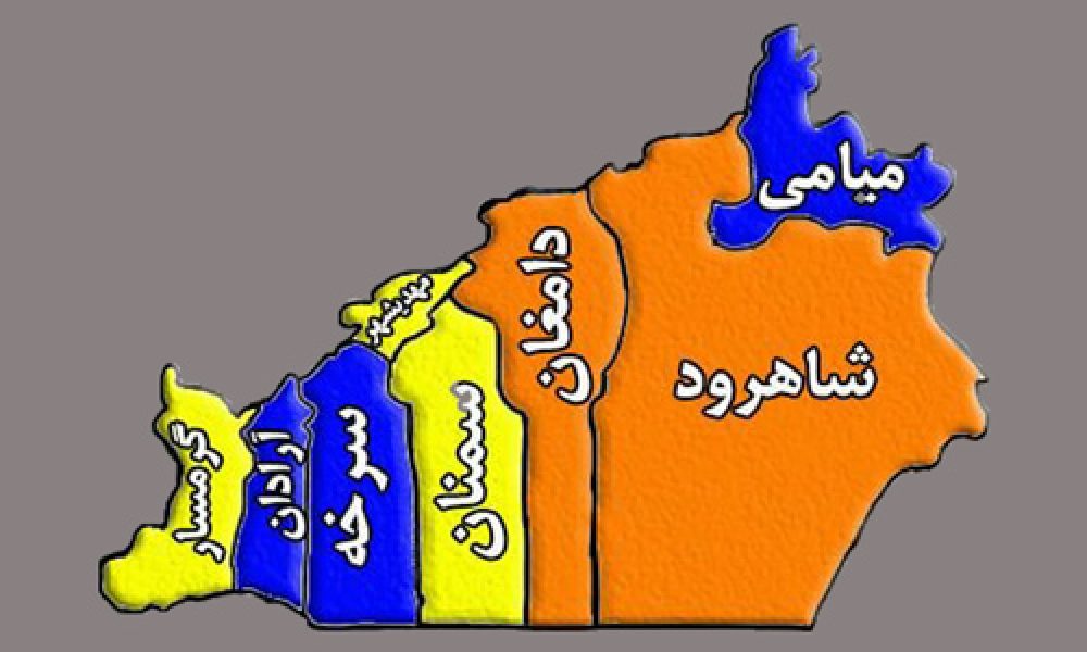 افزایش مناطق نارنجی در استان سمنان