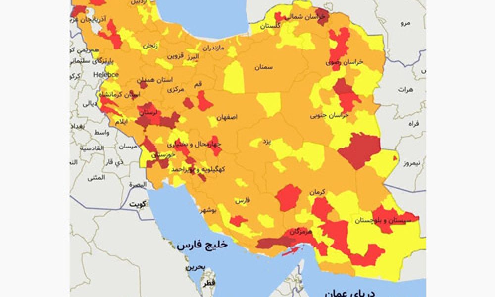 سمنان از وضعیت قرمز کرونایی خارج شد